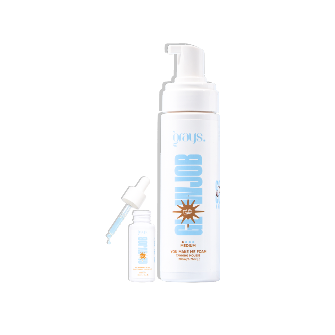 Skin Beam Bundle - Tanning Serum & Tanning Mousse