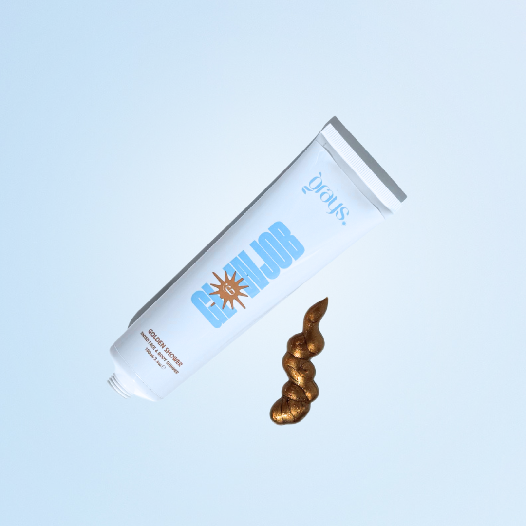 Golden Shower & Buffing Brush