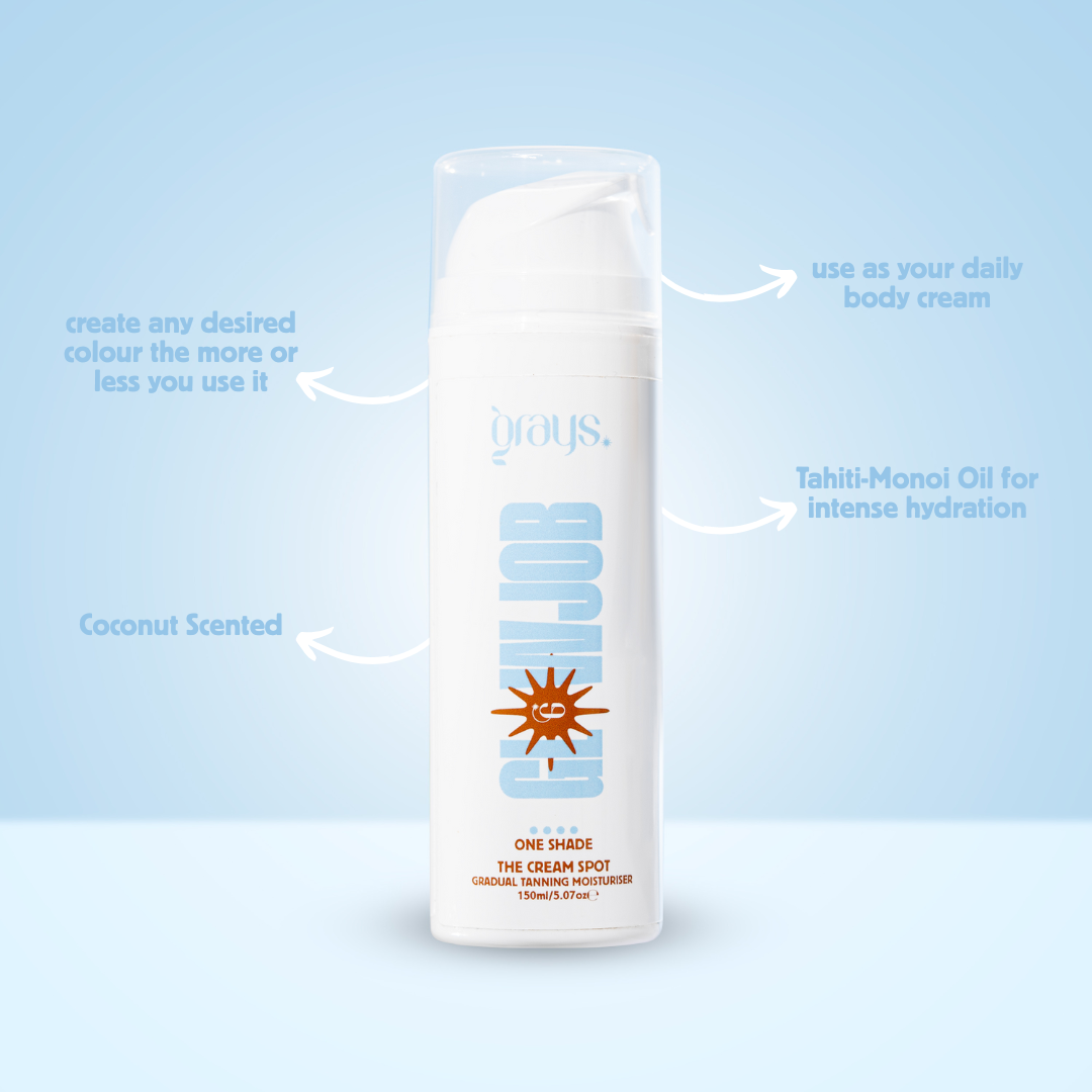The Cream Spot - Gradual Tanning Moisturiser