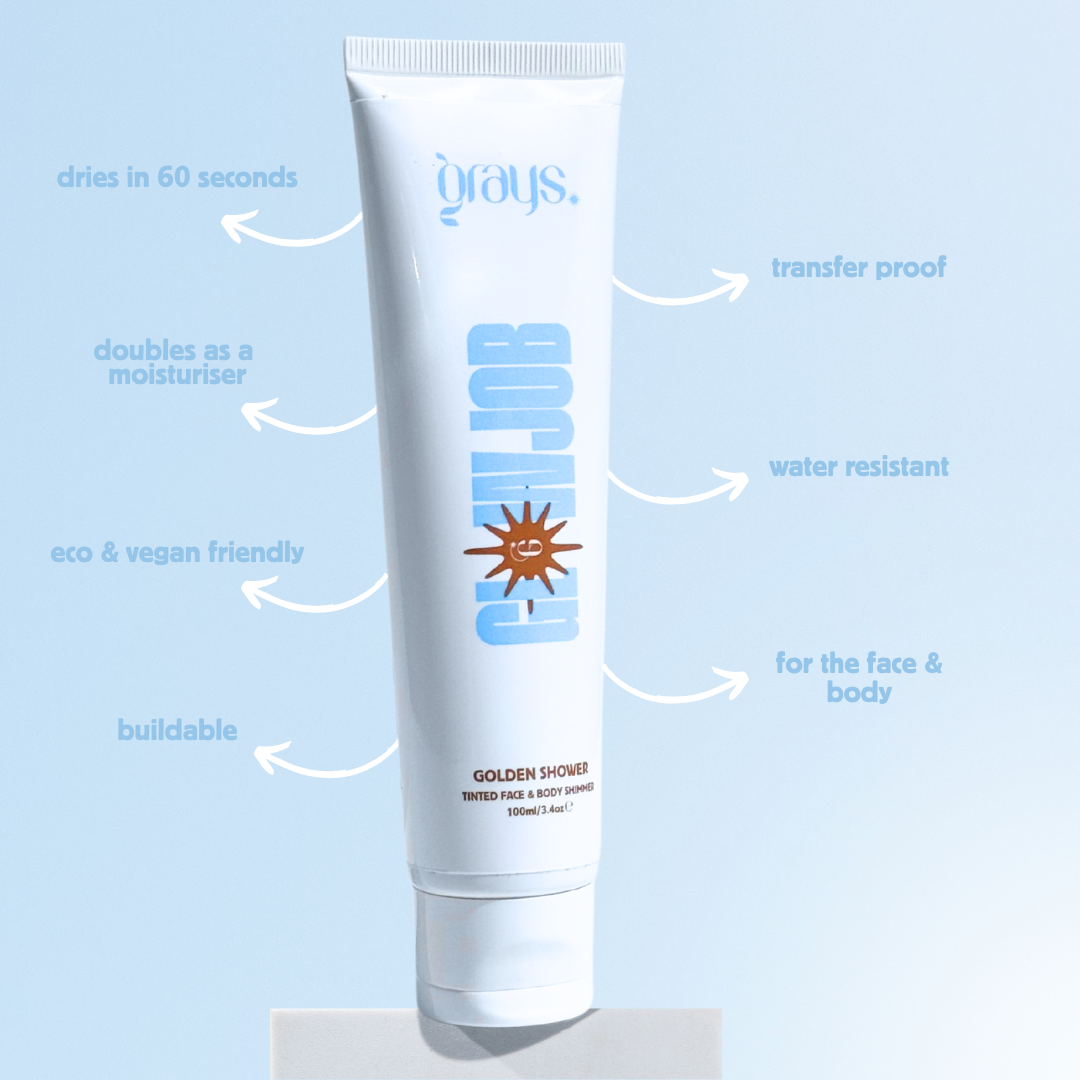 Golden Shower & Buffing Brush