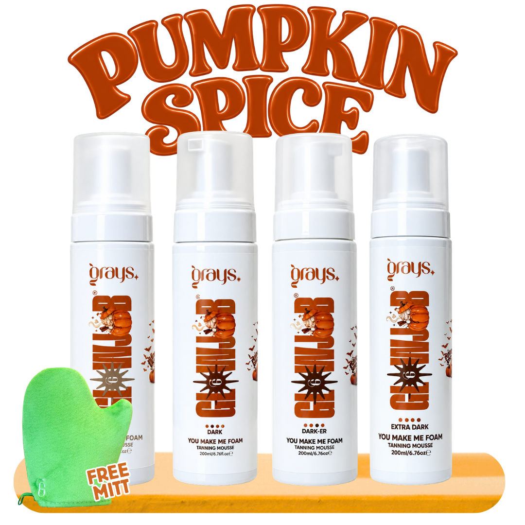 Pumpkin Spice Tanning Mousse + Free Mitt