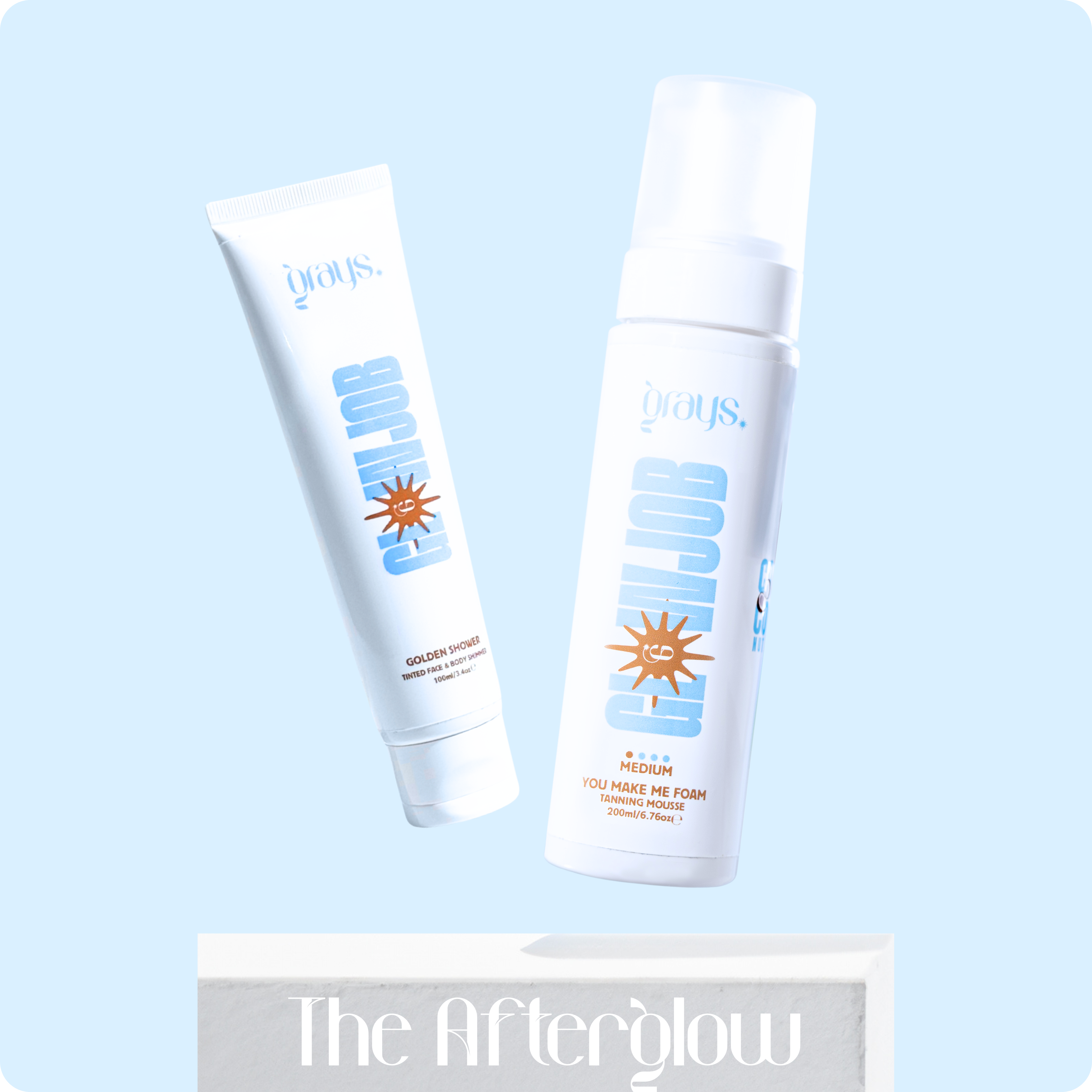 Instant Tinted Shimmer + Tanning Mousse