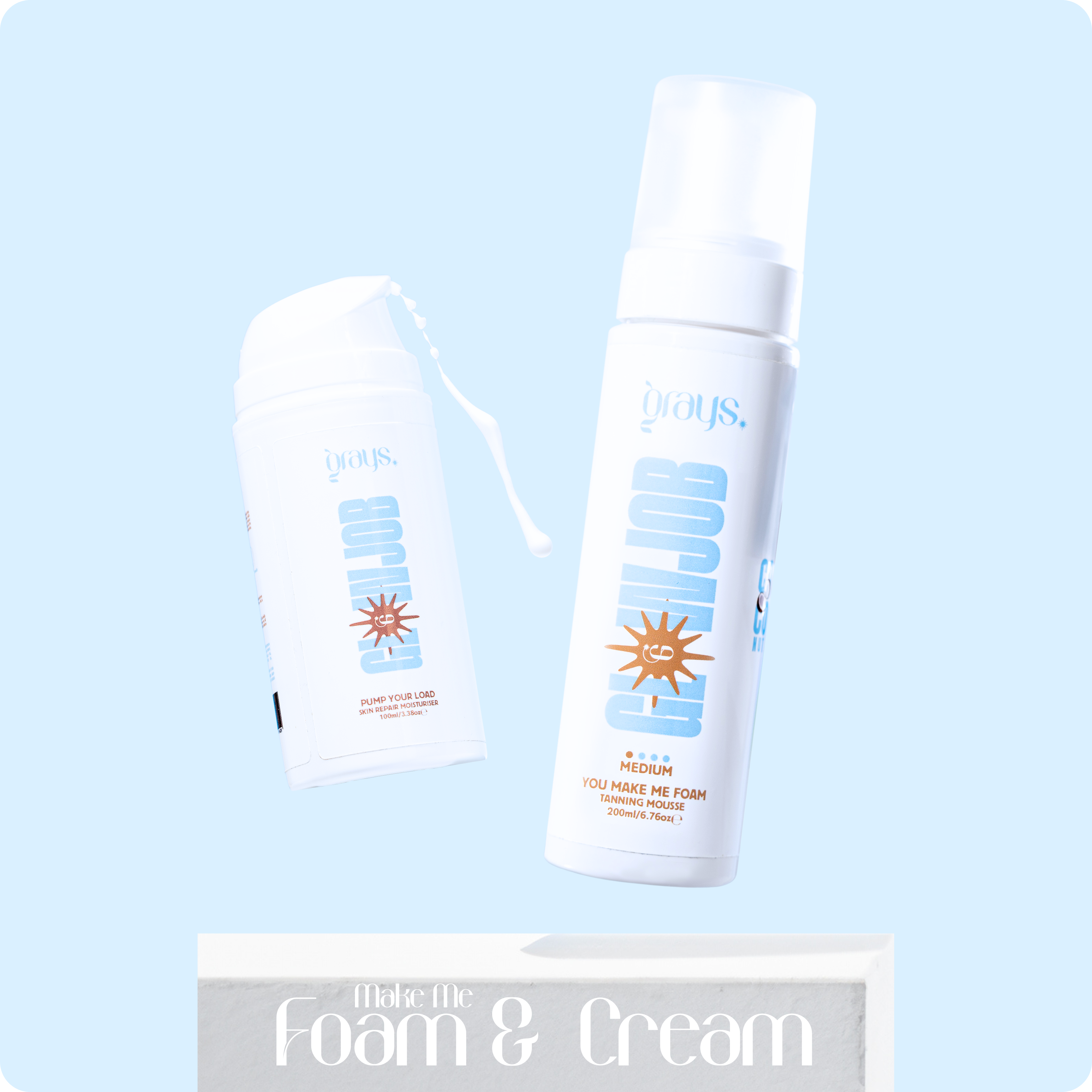 Tanning Mousse + Moisturiser