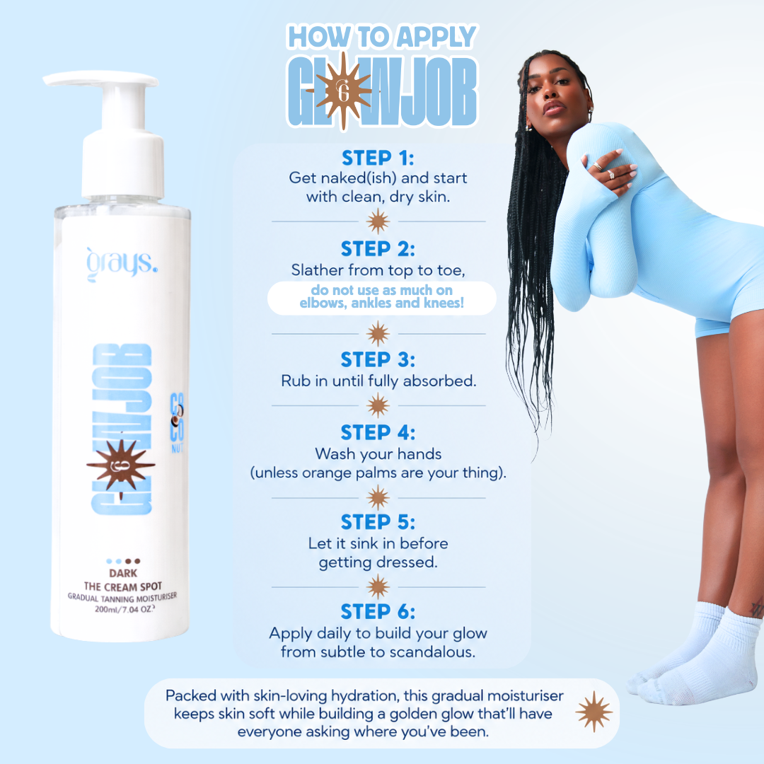 The Cream Spot - Gradual Tanning Moisturiser (PREORDER ONLY)
