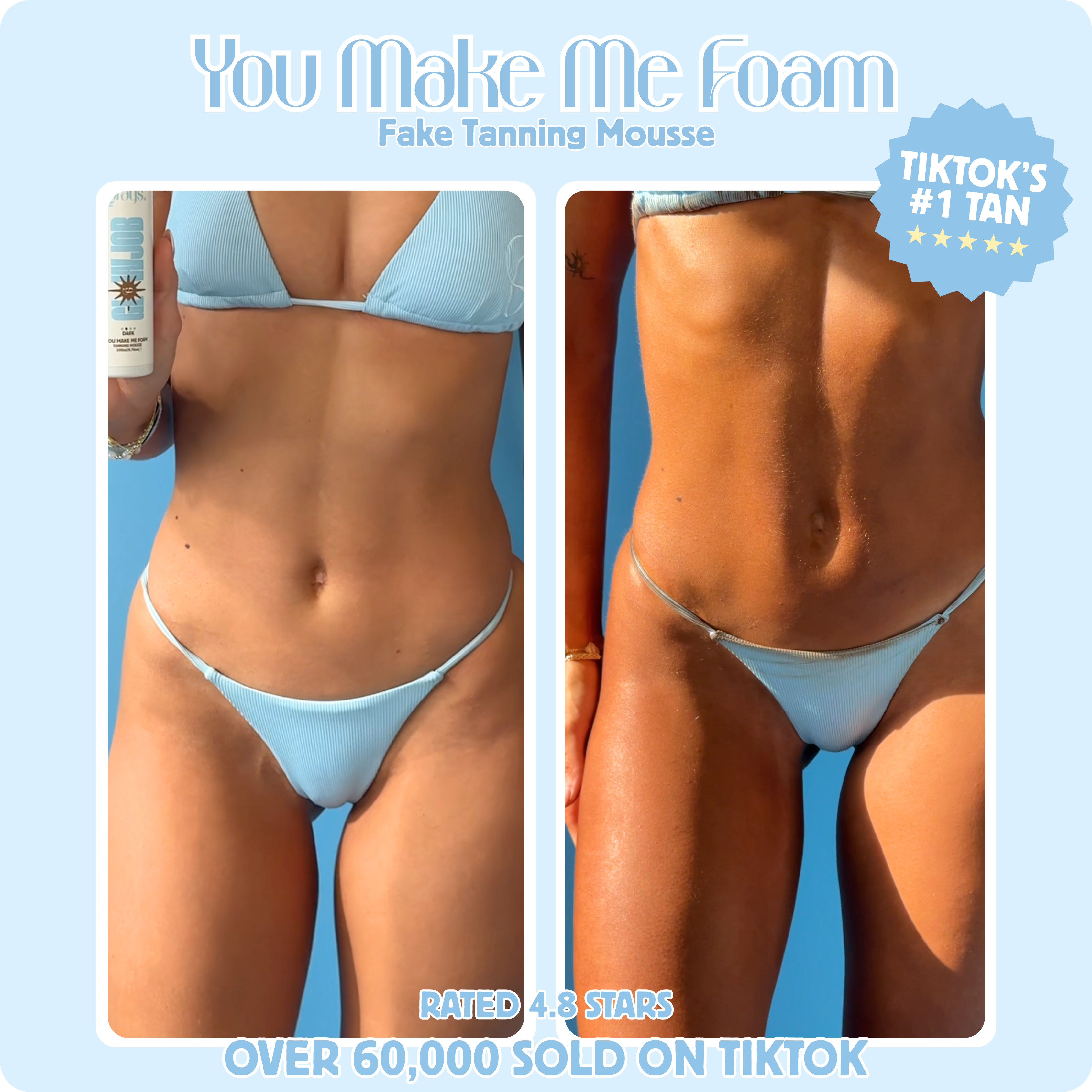 Facial Tanning Spritz + Gradual Moisturiser + Tanning Mousse