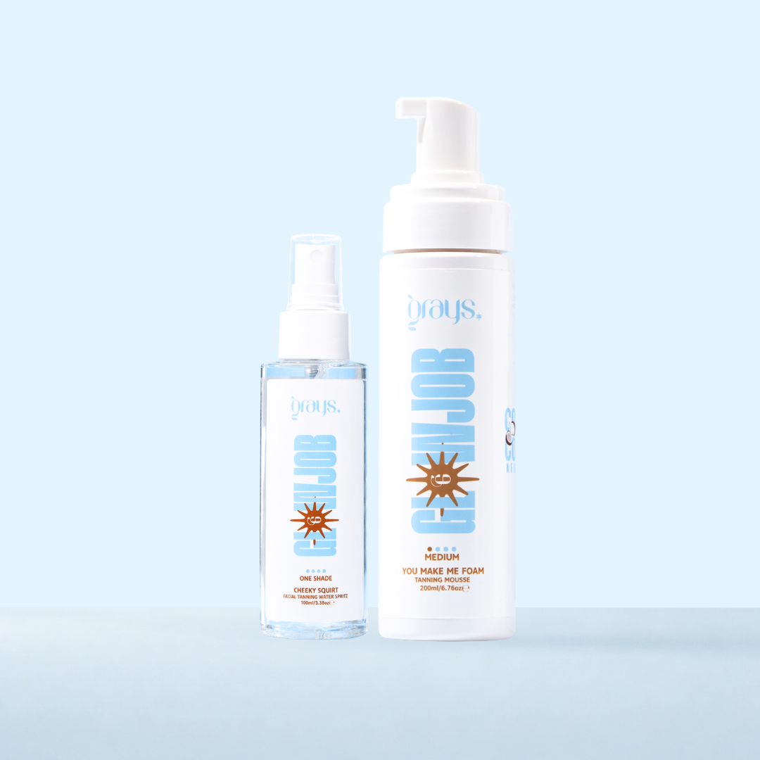 The Wet Set - Tanning Water + Tanning Mousse