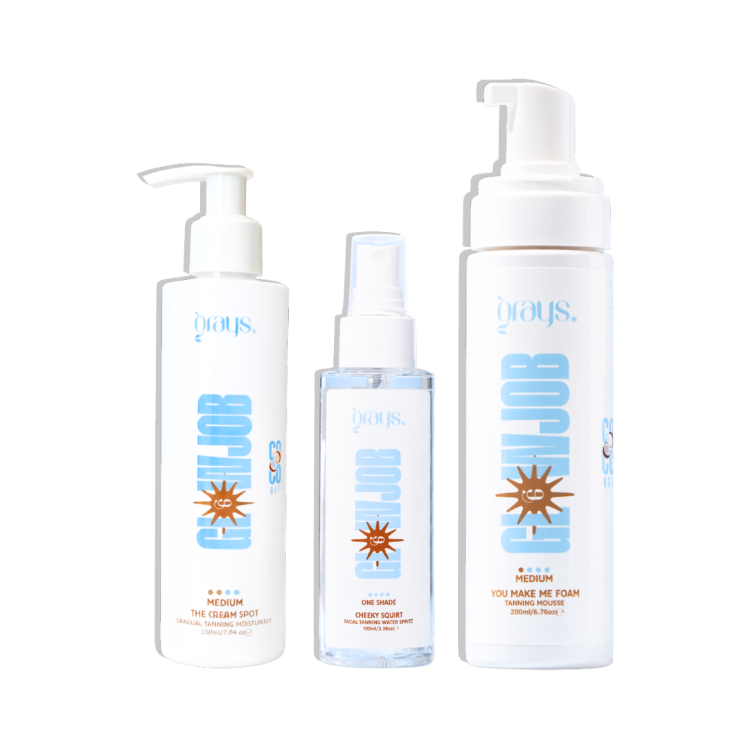 Essentials Trio - Gradual Moisturiser, Mousse & Tanning Water