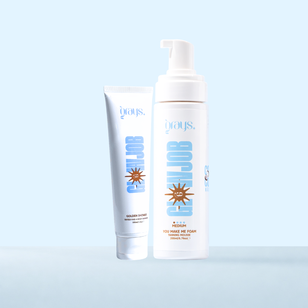 Afterglow Bundle - Skin Tint + Mousse