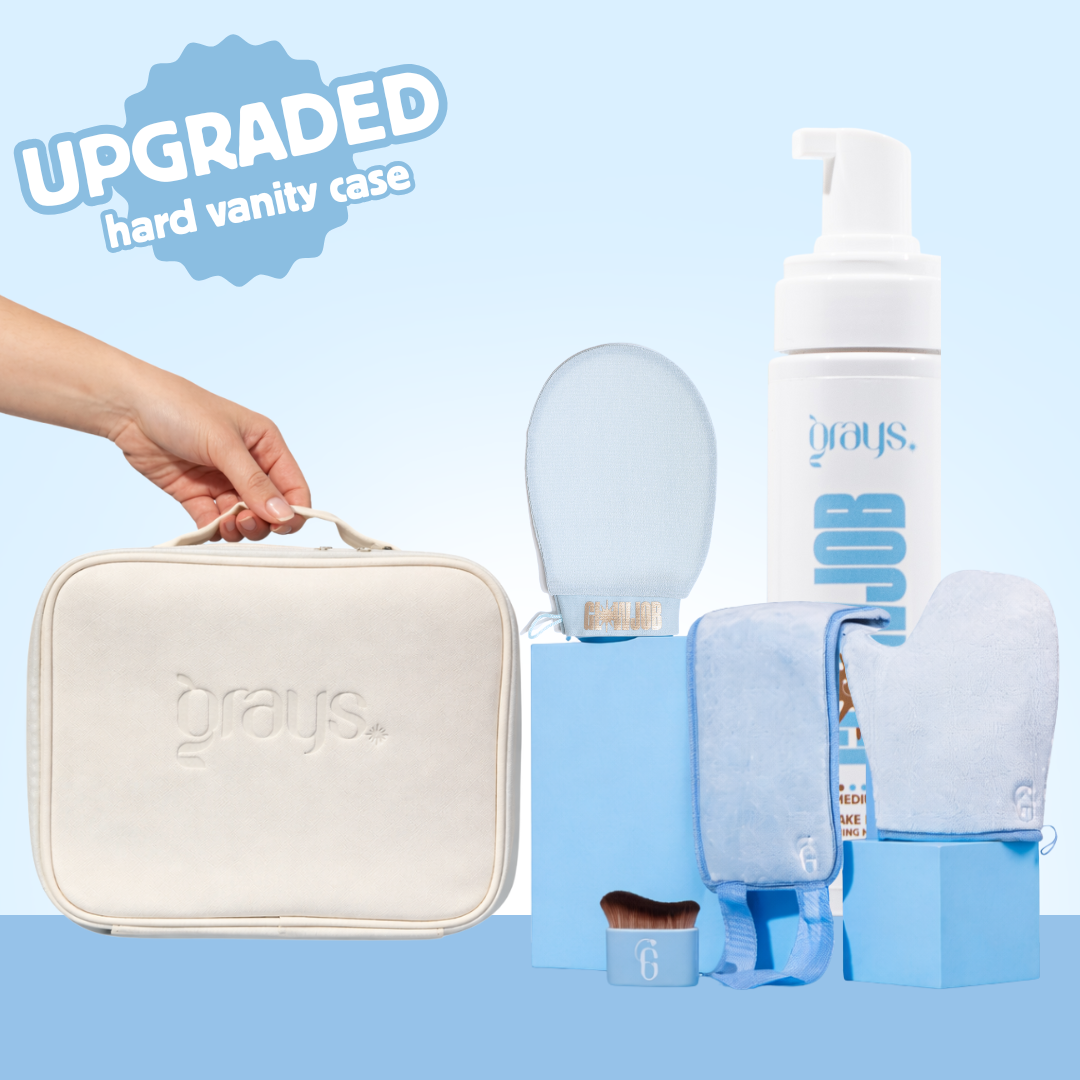 Full Pleasure Tanning Kit & FREE Tanning Mousse with Tanning Slippers