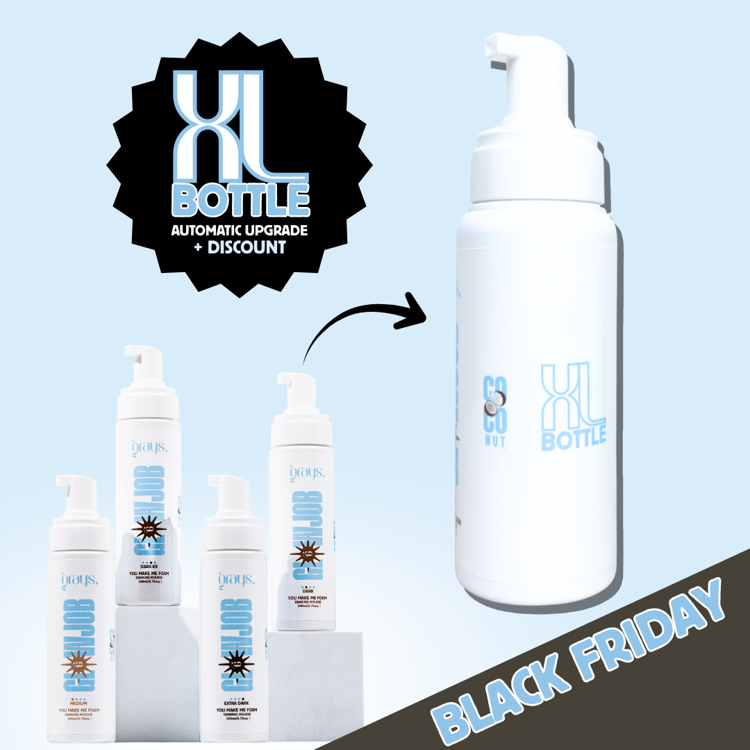 (COMING SOON) Full Pleasure Tanning Kit + You Make Me Foam Bundle