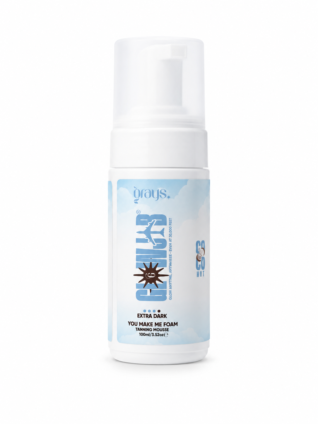 The Mile High Club Mini Travel Tanning Kit
