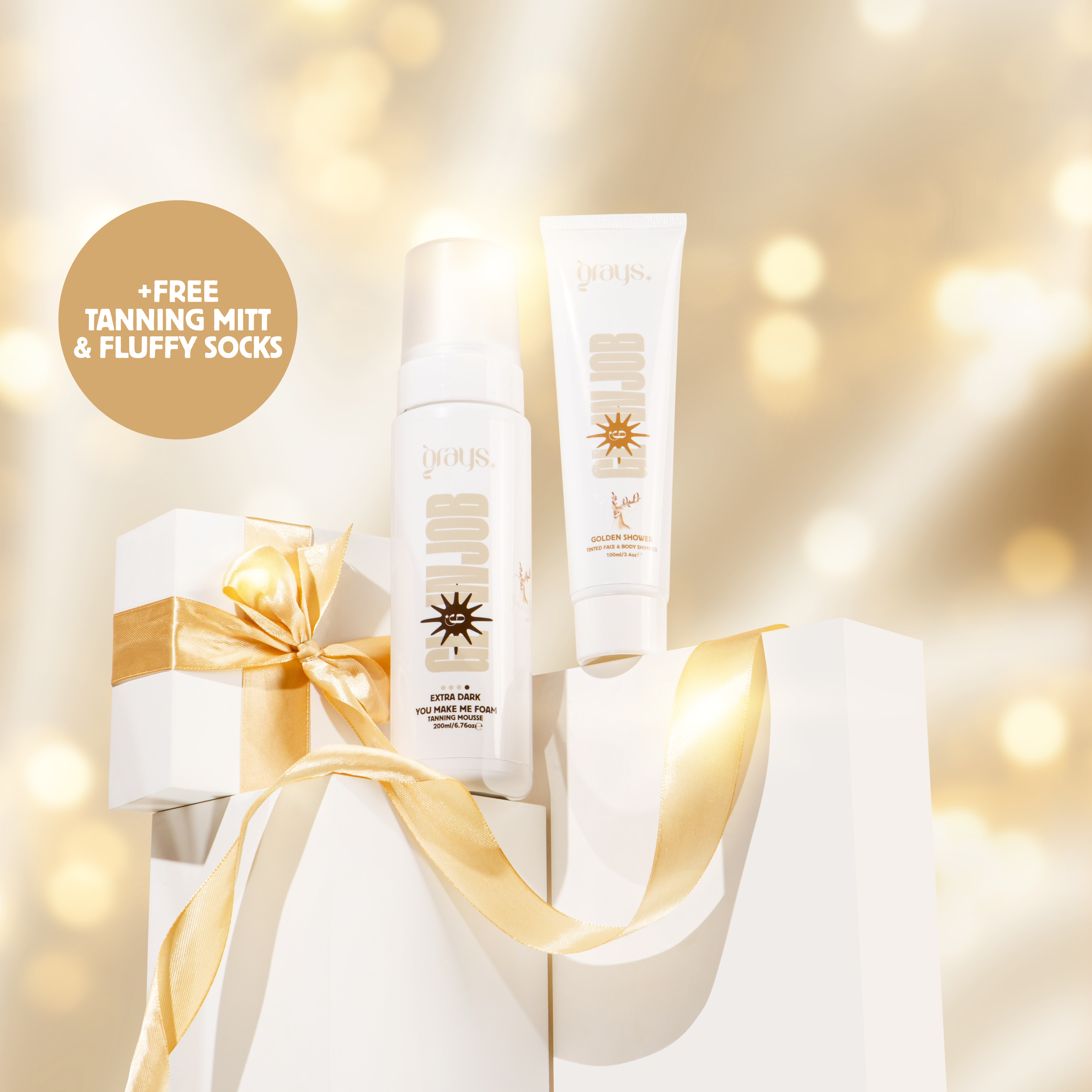 Tanning Mousse + Instant Tinted Shimmer