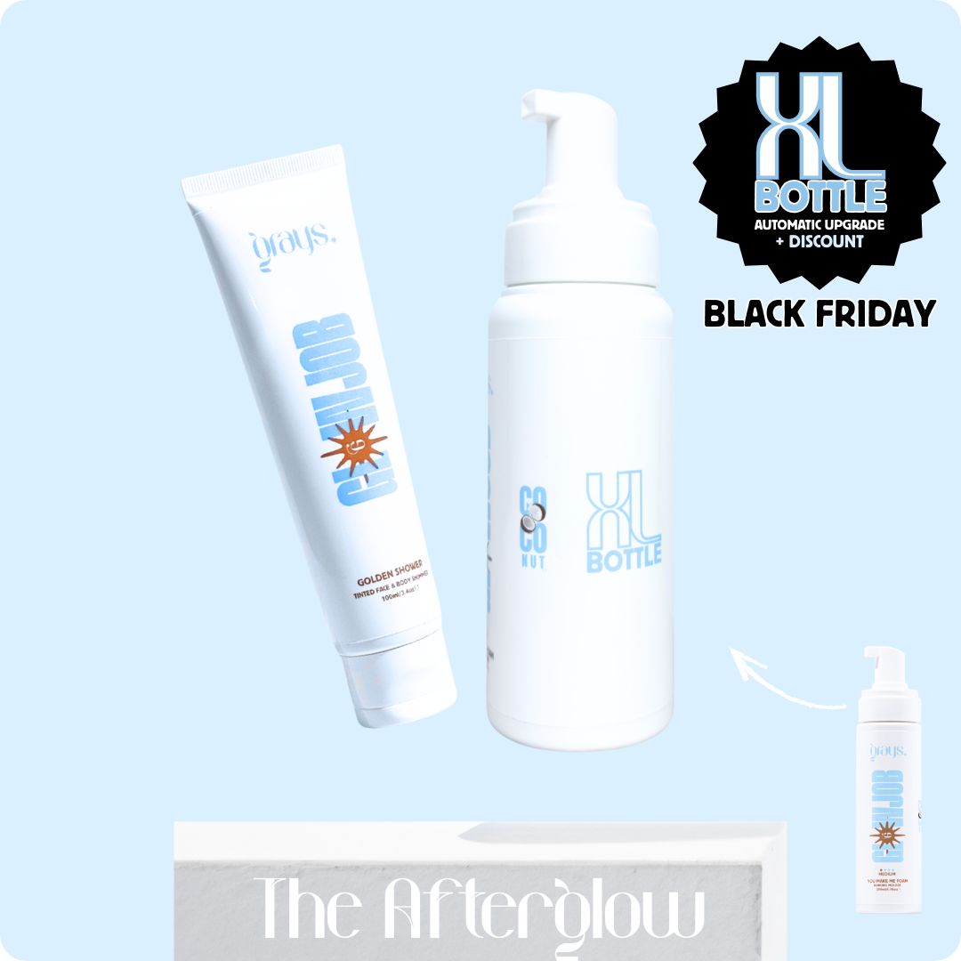 Instant Tinted Shimmer + Tanning Mousse