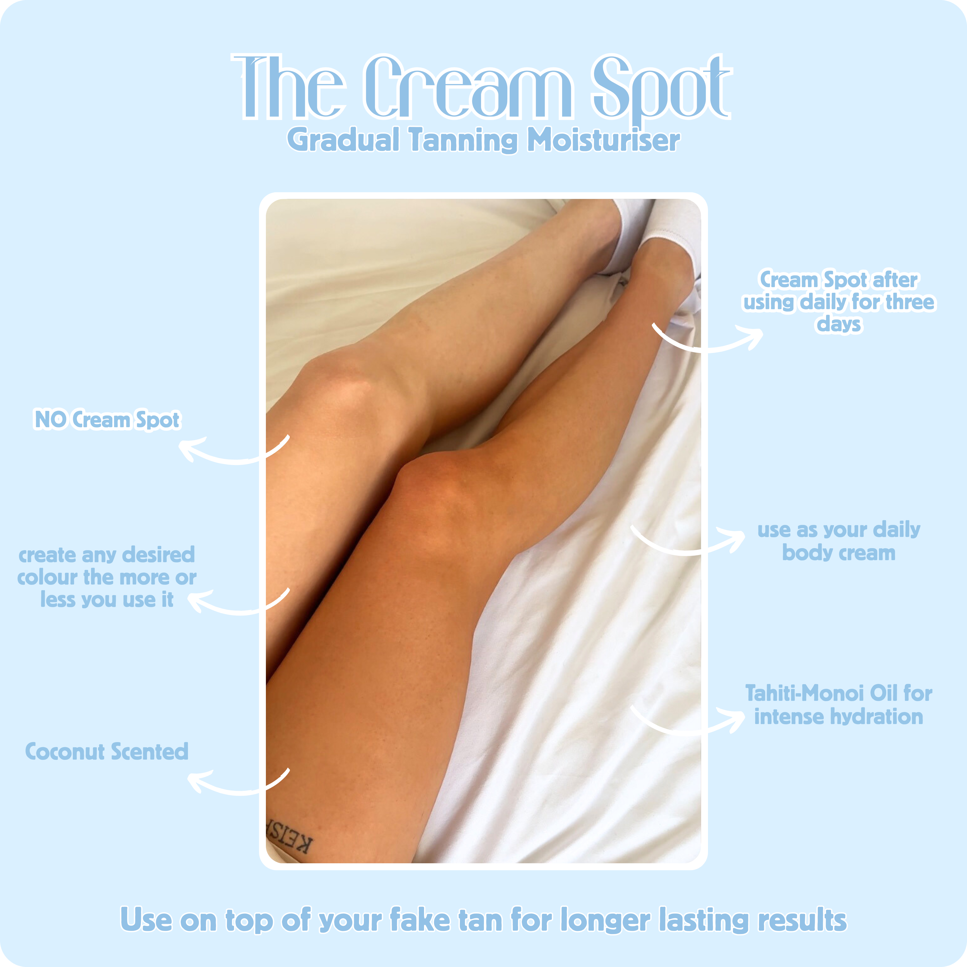 Tanning Aerosol + Gradual Moisturiser