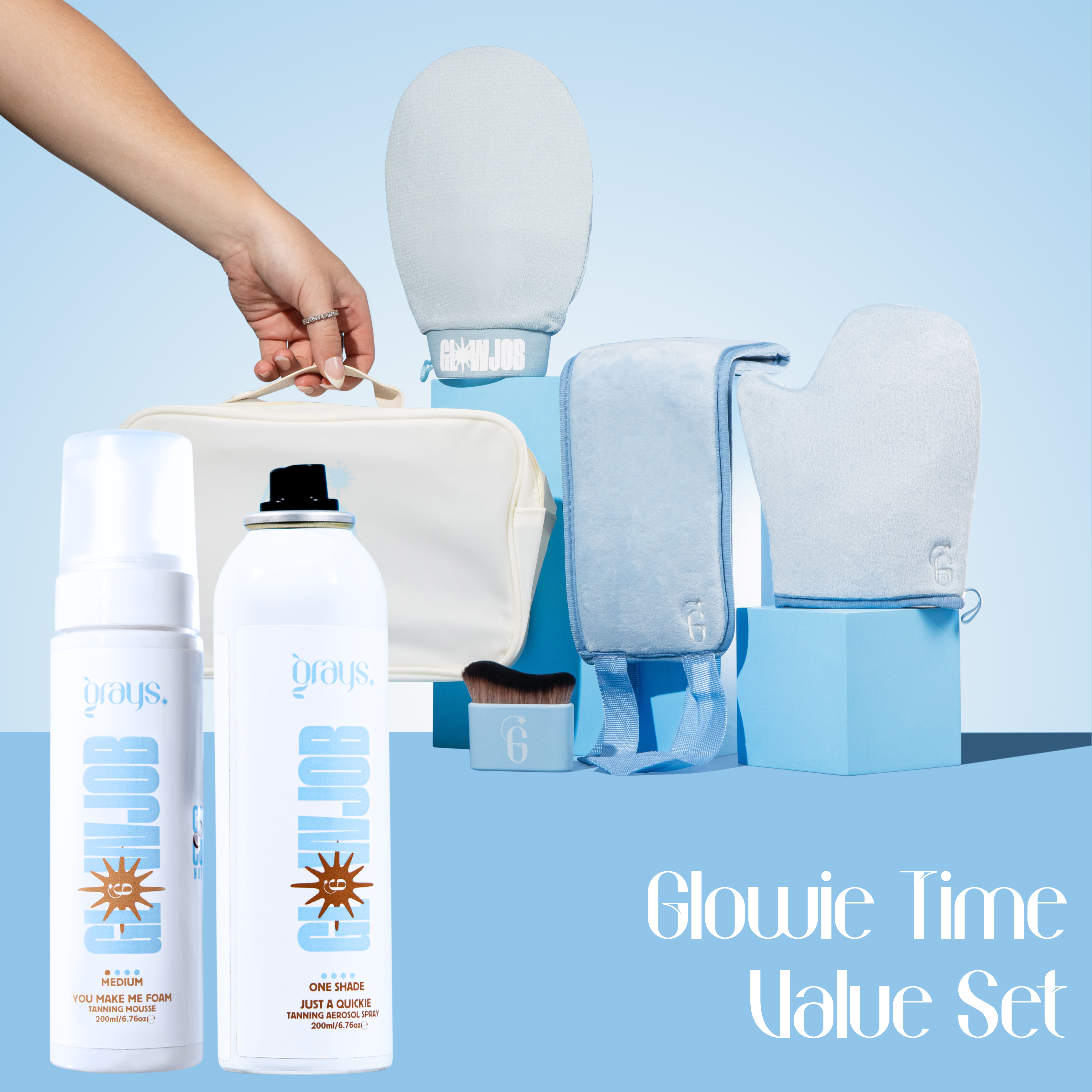 Tanning Mousse + Tanning Aerosol + Tanning Kit