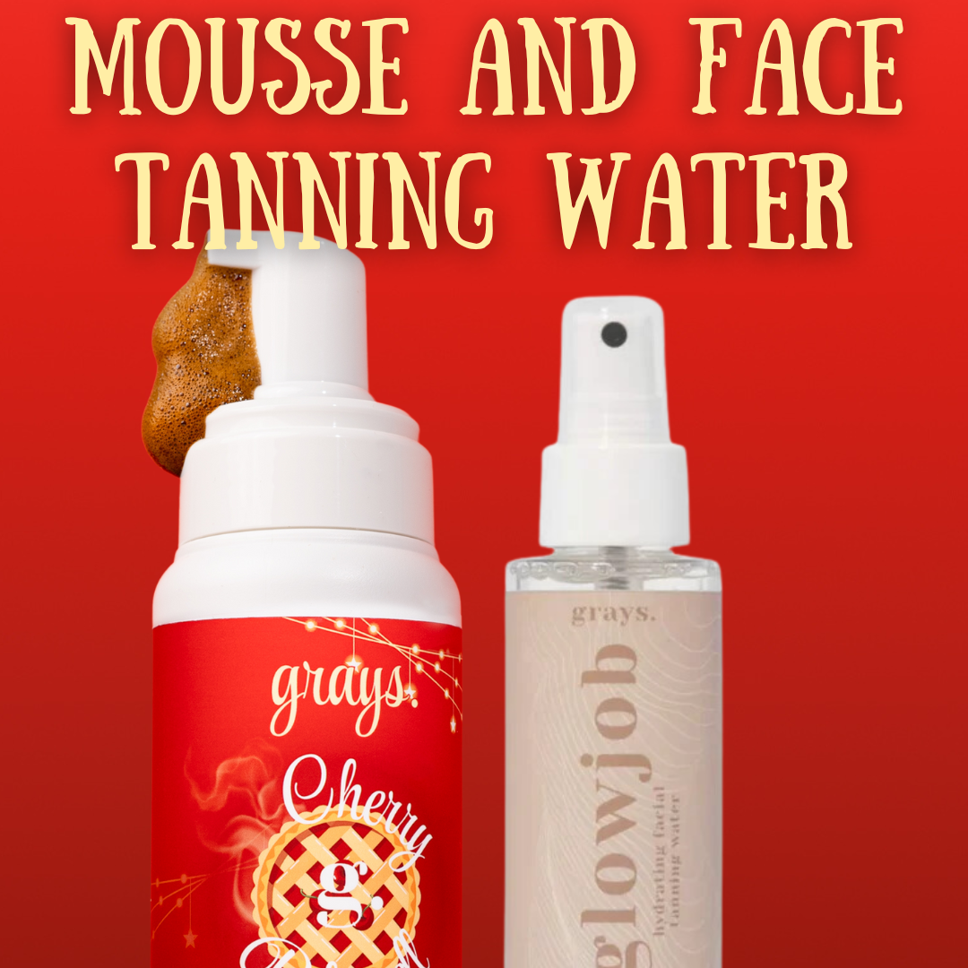 Cherry Bakewell Tan & Face Tanning Water